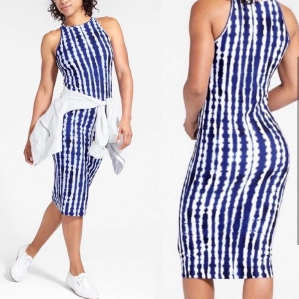 Athleta Tie-Dye Printed Dress